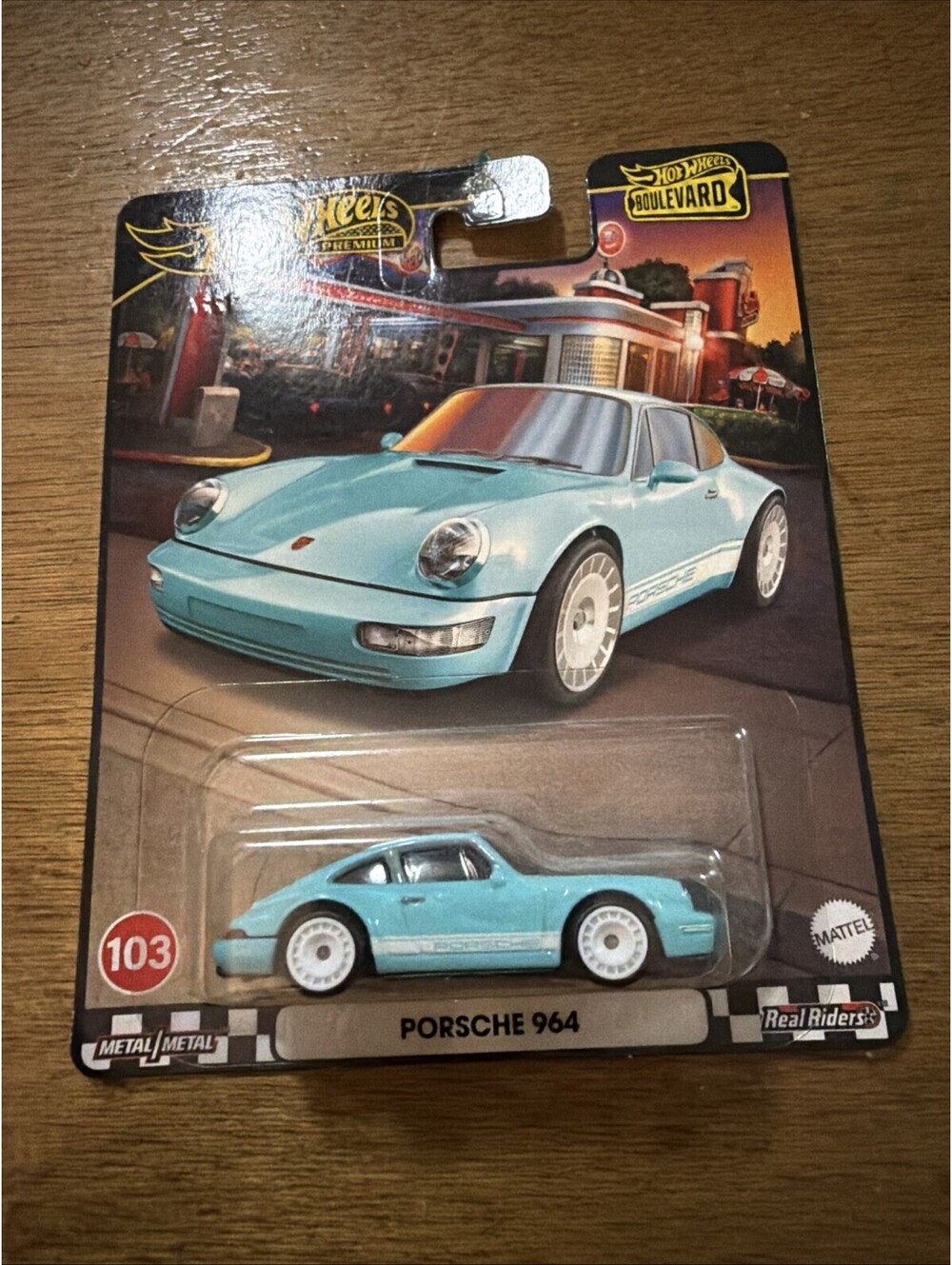 Hot Wheels Porsche 964 Hot Wheels Premium Boulevard Real Rider 964 Porsche